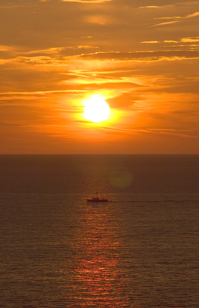 Sunset Trawler