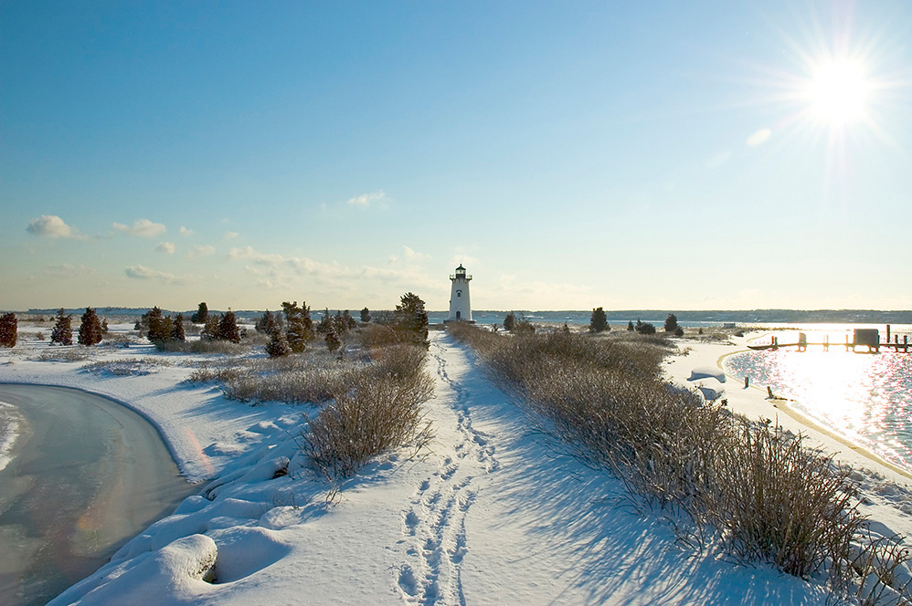 Frosted Edgartown Light